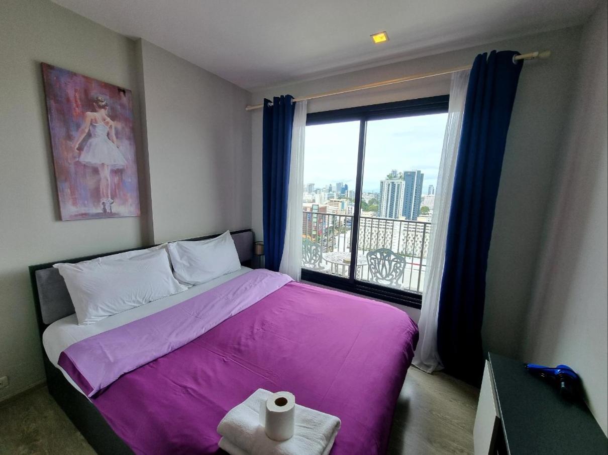 The Base Condo Center Of Pattaya Rooftop Swimming Pool Exterior foto